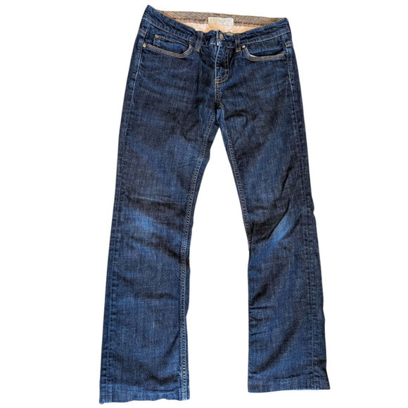 Y2K Stella McCartney Low Rise Straight Leg Jeans Dark Wash Early 2000s Fashion - Picture 1 of 11